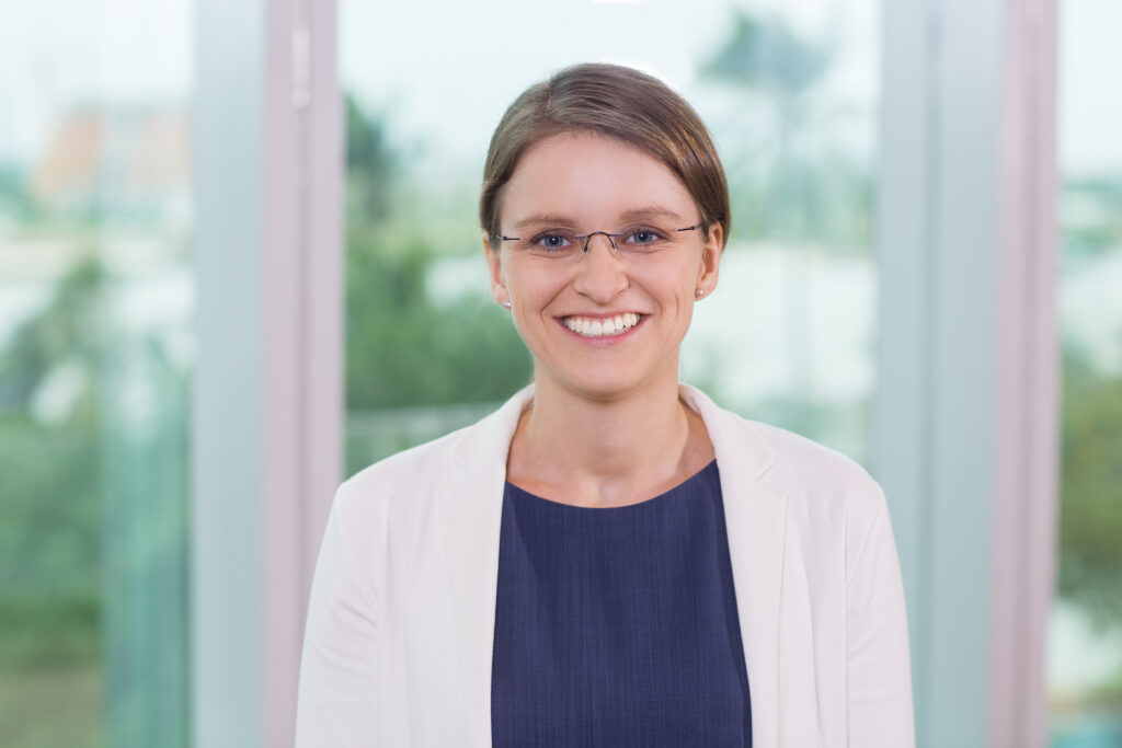 businesswoman glasses portrait